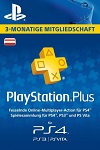 Sony PlayStation Plus 90 Day Subscription Austria