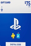PlayStation Network Live Card $75 US