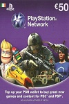 PlayStation Network Live Card €50 Ireland