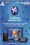 PlayStation Network Live Card 400Kr Norway