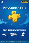 Sony Playstation Plus 12 Month Subscription Canada