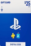PlayStation Network Live Card $25 US