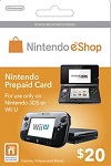 Nintendo eShop prepaid card $20 US