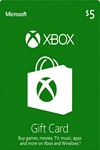 Microsoft/Xbox $5 USA