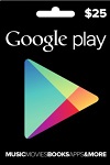 Google Play $25 Gift Card USA