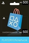 PlayStation Network Live Card 500HK$ Hong Kong
