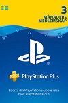 Sony PlayStation Plus 3 Month Subscription Sweden