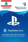 PlayStation Network Live Card $5 Lebanon
