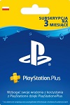 Sony PlayStation Plus 3 Month Subscription Poland