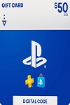 PlayStation Network Live Card $50 US