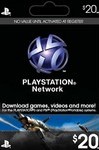 PlayStation Network Live Card $20 US