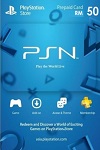 PlayStation Network Live Card RM 50 Malaysia