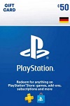 PlayStation Network Live Card €50 Germany