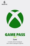 Xbox Game Pass Core 6 Months GLOBAL