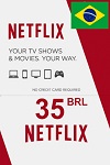 Netflix Gift Card 35 BRL Brazil