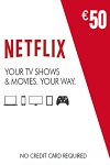Netflix Gift Card 50 EUR EU