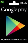Google Play R$30 Gift Card Brazil