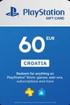 PlayStation Network Live Card €60 Croatia