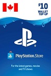 PlayStation Network Live Card $10 Canada