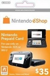 Nintendo eShop prepaid card $35 US