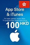Apple iTunes, App Store, Books $100 HKD Hong Kong