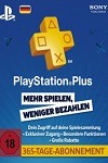 Sony PlayStation Plus 365 Day Subscription Germany