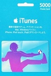 Apple iTunes, App Store 5000Yen JAPAN 