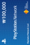 PlayStation Network Live Card 100,000KRW South Korea