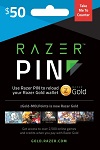 Razer Gold $50 PC Worldwide