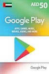 Google Play 50 AED Gift Card UAE