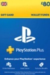 PlayStation PLUS Network Live Card £80 UK