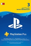 Sony PlayStation Plus 3 Month Subscription Bahrain